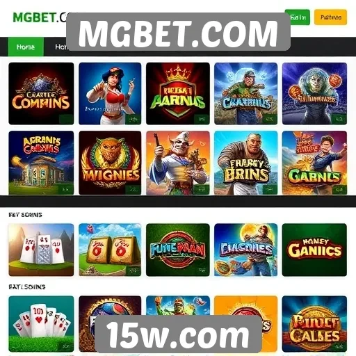Análise da oferta de jogos disponíveis no MGBET.COM